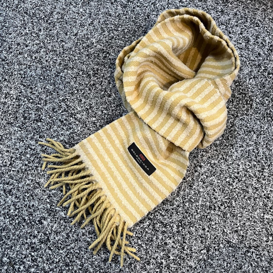 빈티지 발렌시아가 머플러 90s  상품이미지2