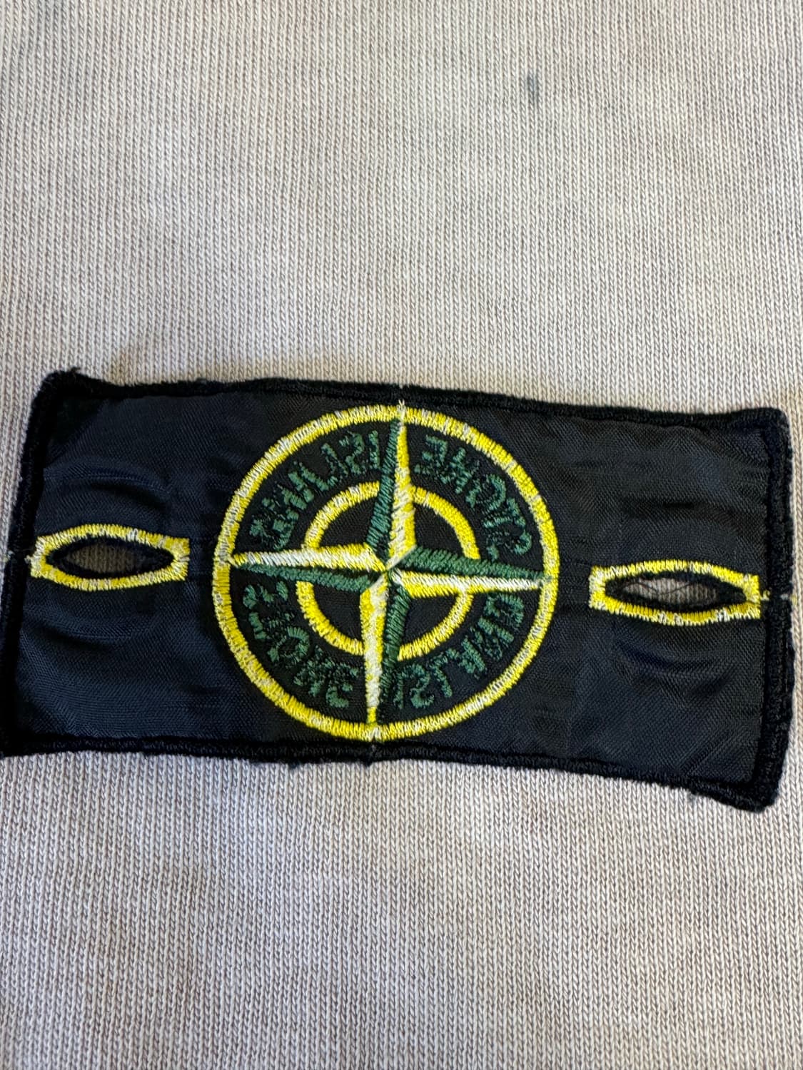 [L]스톤아일랜드 베이지 크루넥 맨투맨 상품이미지4