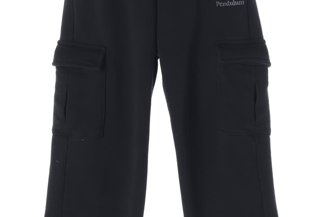 펜듈럼 블랙 카고 조거 스웨트 팬츠 상품이미지4