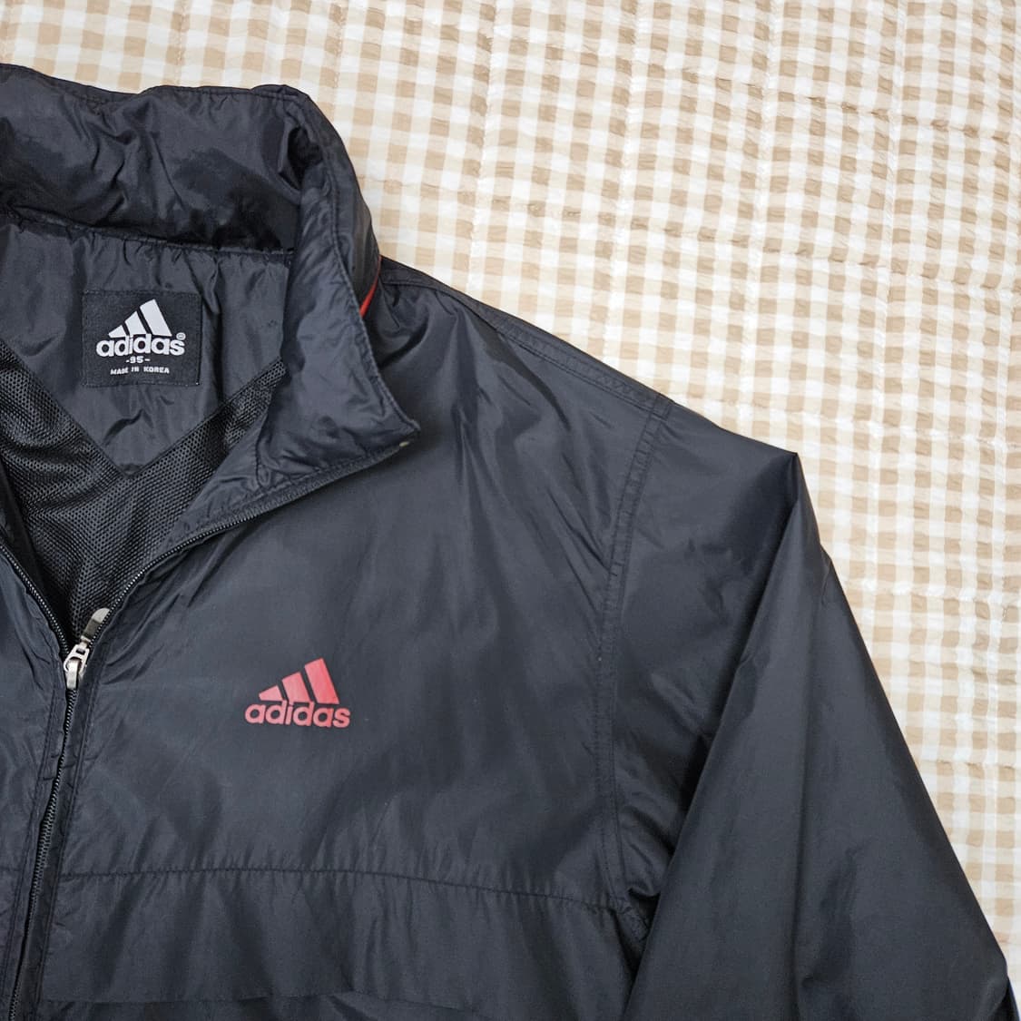 아디다스 올드스쿨 오버핏 바람막이 자켓 남자100 상품이미지3