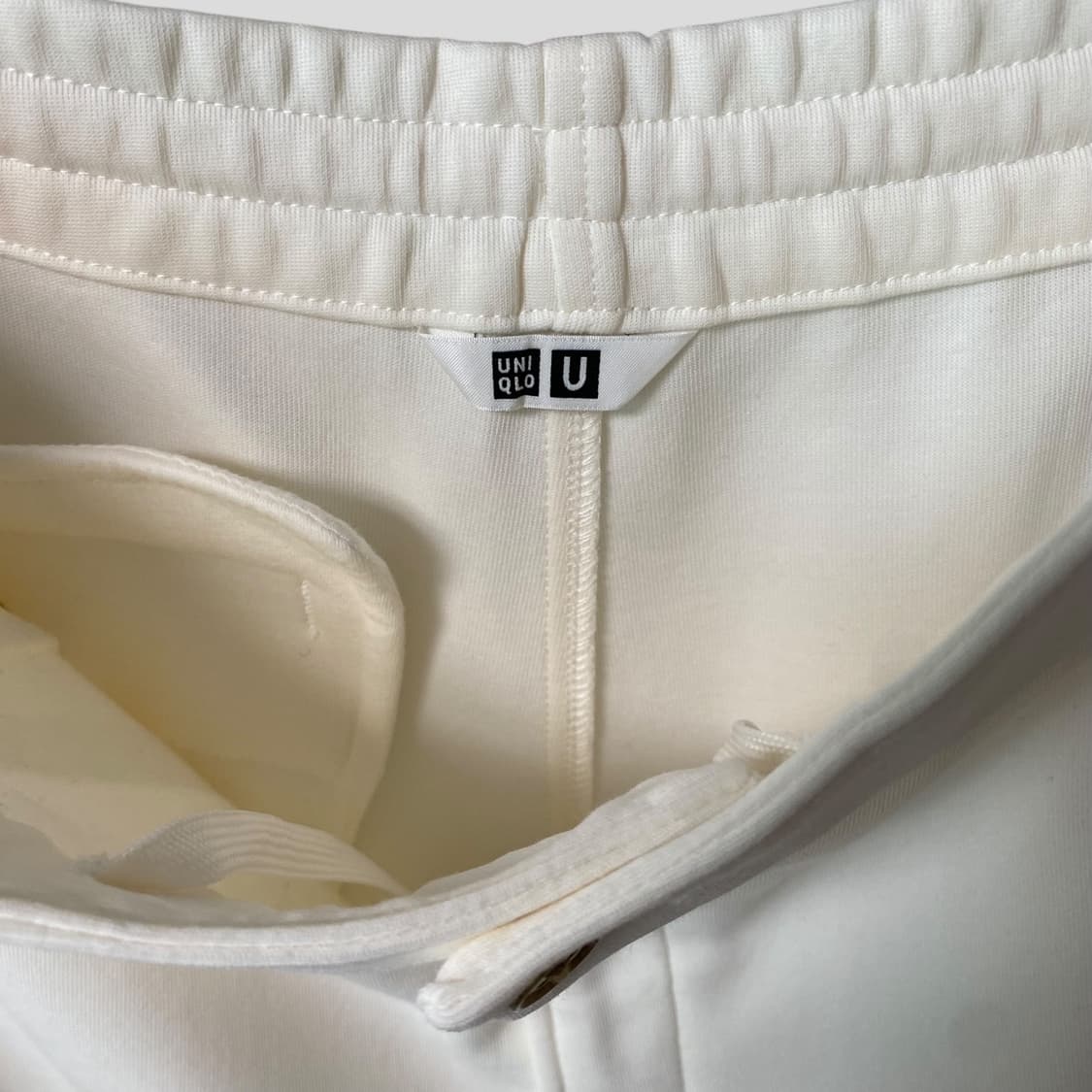 (여성L)유니클로U 와이드 저지 커브팬츠 상품이미지3