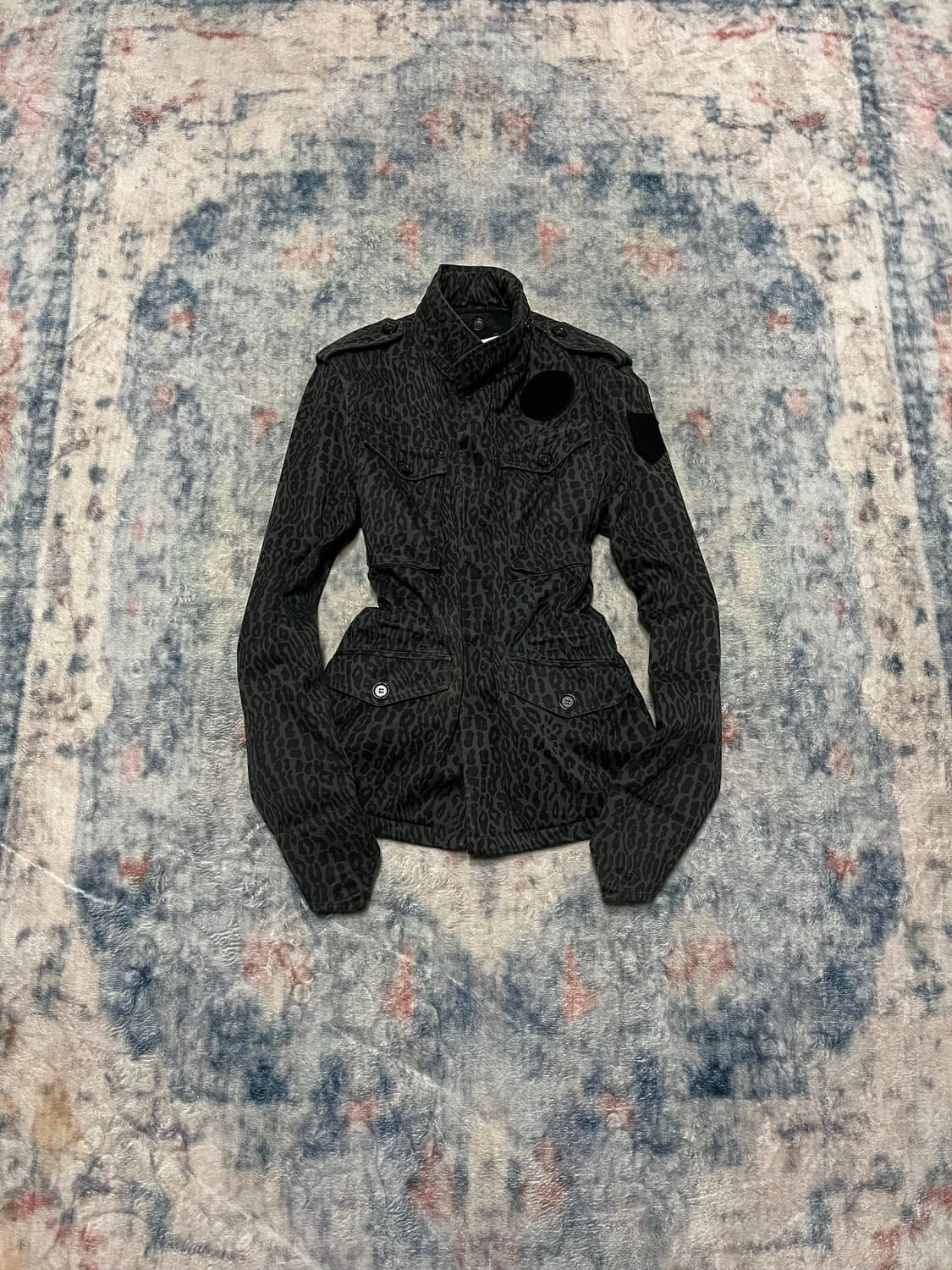 The editor leopard type M65 jacket 상품이미지1