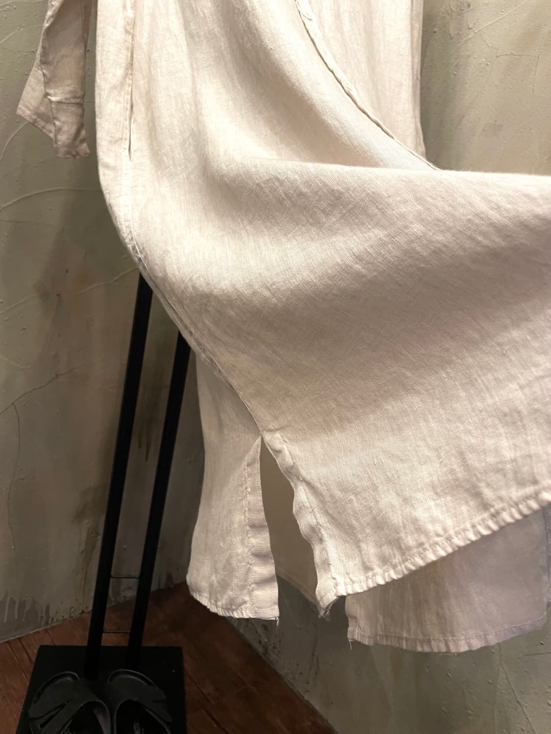 Fedeli 페델리 린넨 100% 셔츠 원피스 가디건 66~77 상품이미지8