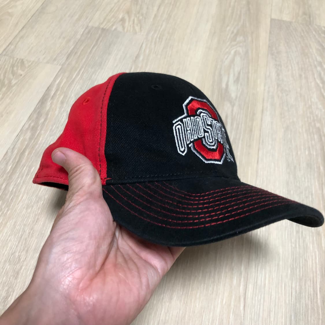 (ONE SIZE) 90's NCAA 오하이오 스테이트 스냅백 볼캡 상품이미지7
