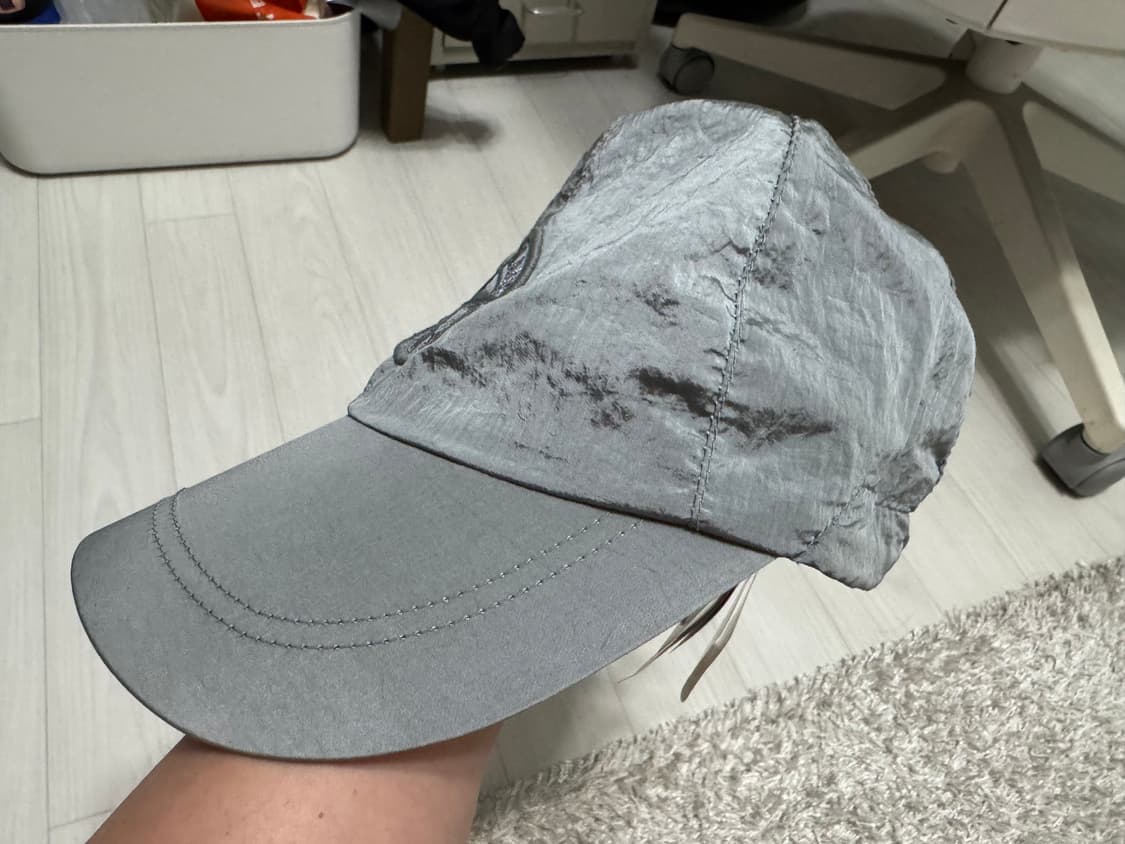 [xl] 스톤 아일랜드 메탈 6-패널 캡 아쿠아 상품이미지4