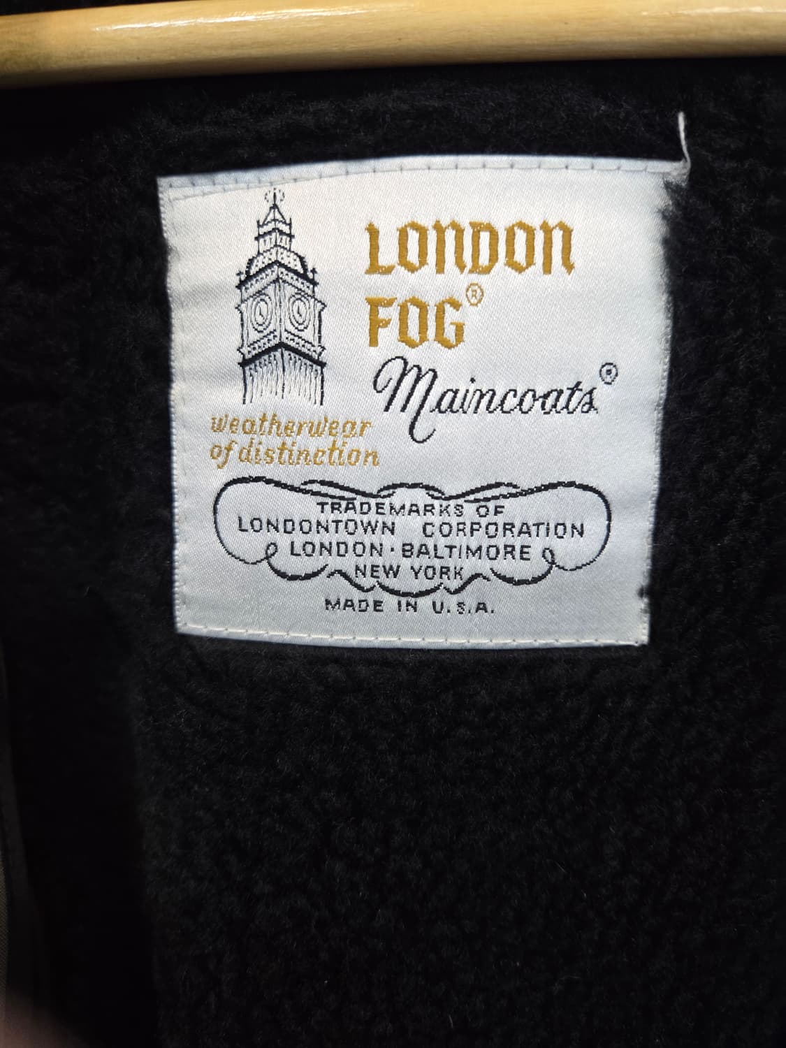 런던포그 안감플리스 분리형 싱글코트 m L 그레이  상품이미지4