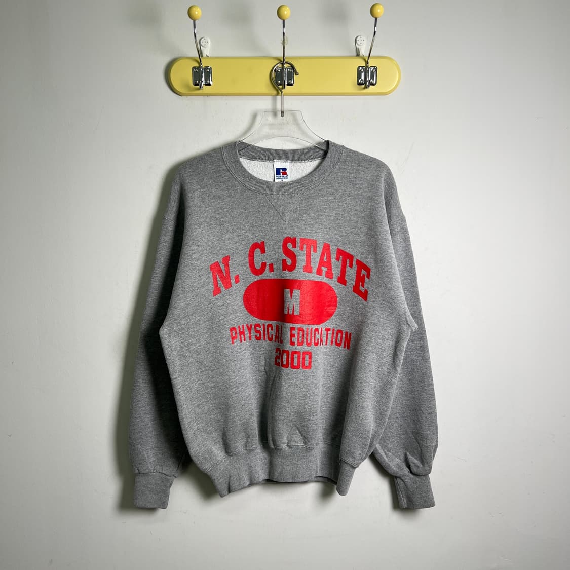 90's 러셀 애슬레틱 N.C. State 컬리지 맨투맨 M 상품이미지1