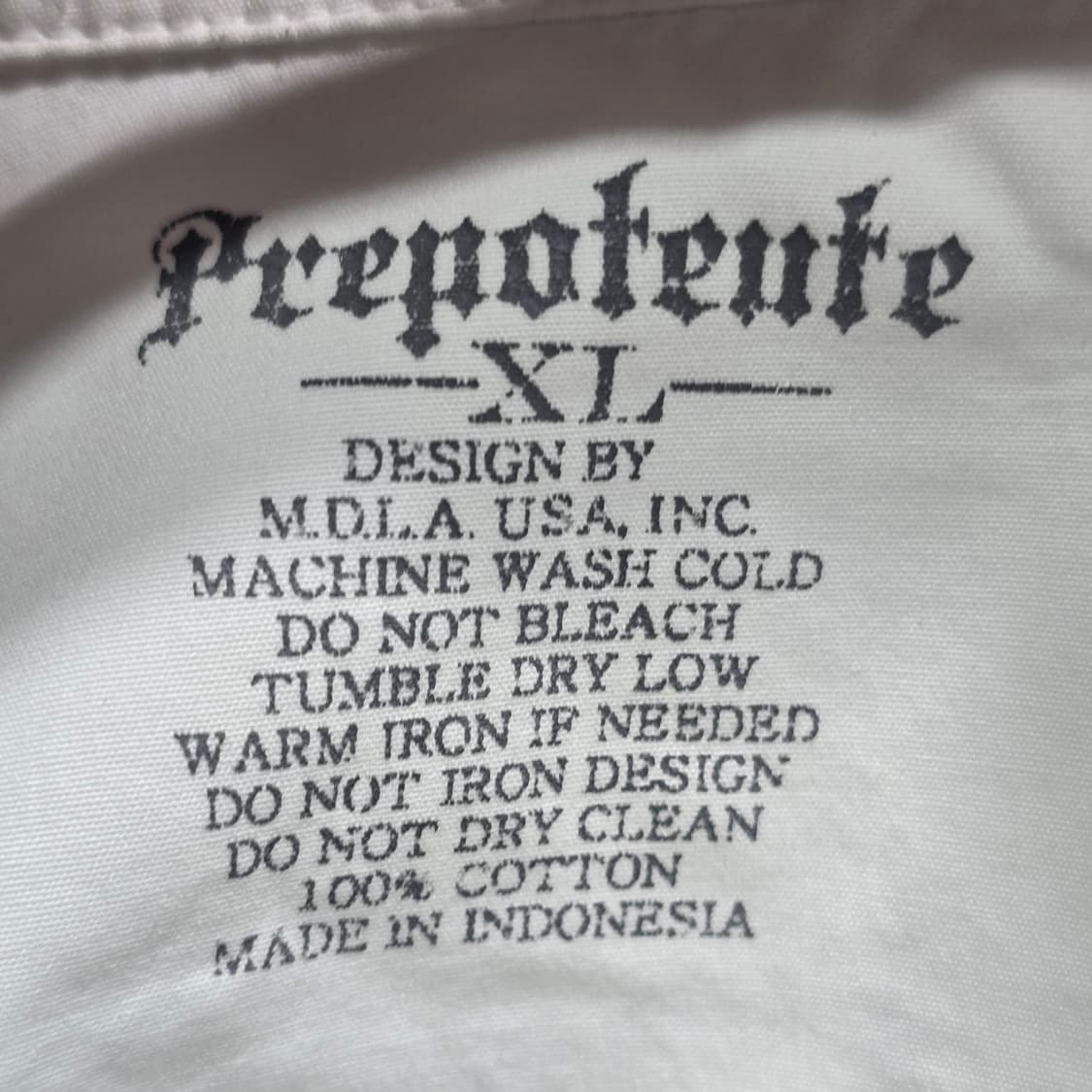 [XL] PREPOTENTE 바이커 셔츠 상품이미지5