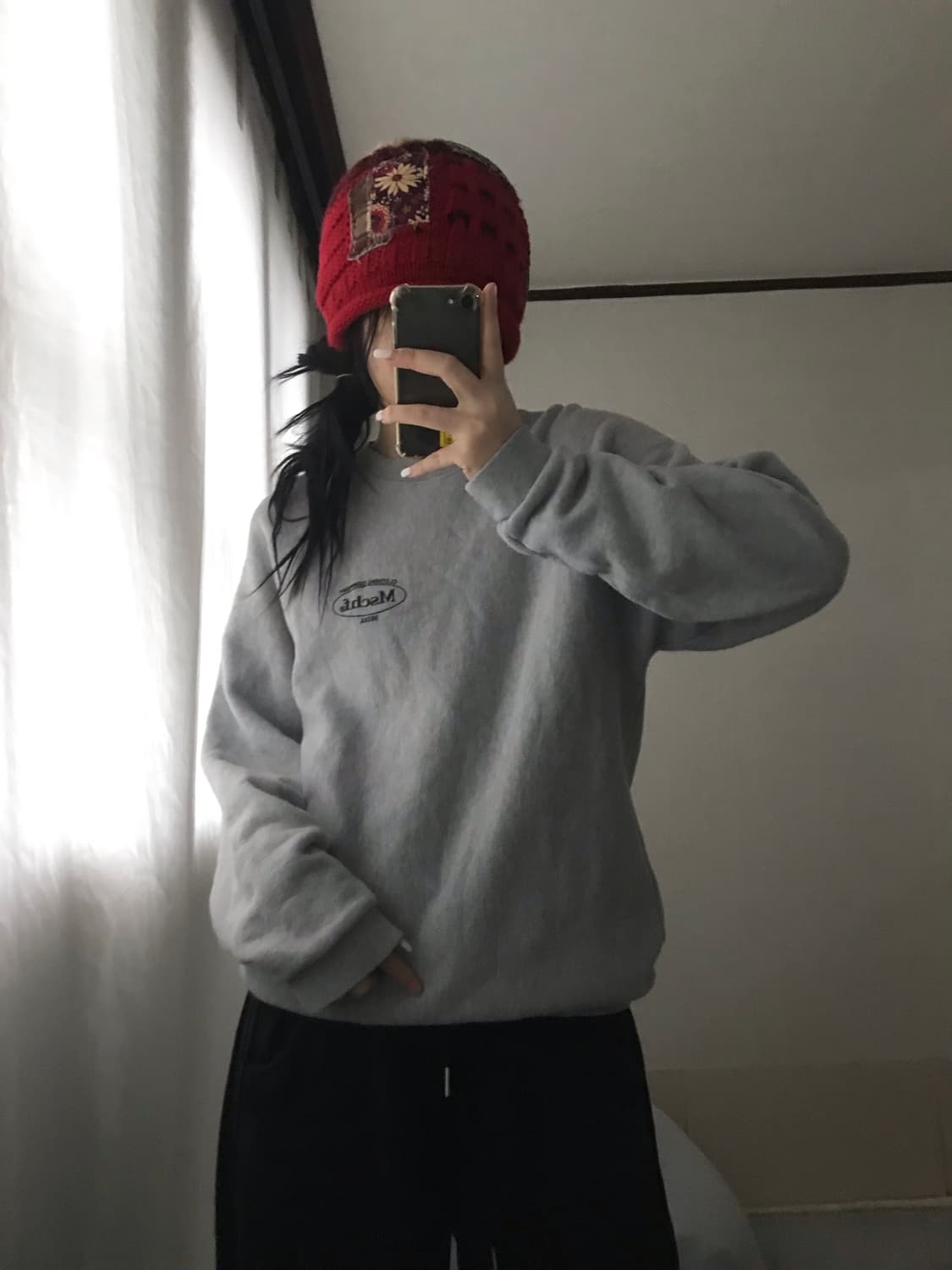 미스치프 서울 그레이 맨투맨 상품이미지6