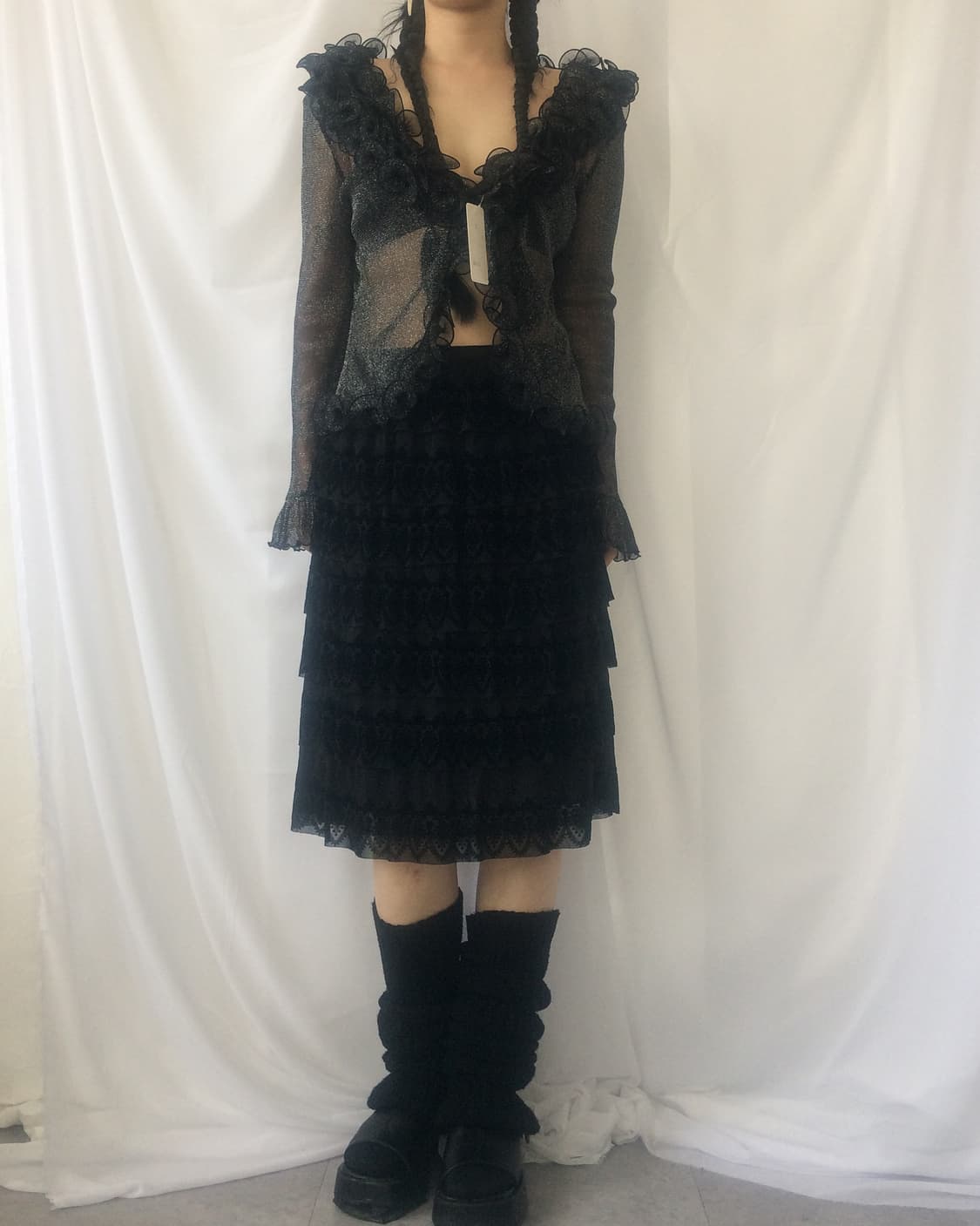 Hiroko bis ornament pattern layer midi s 상품이미지5