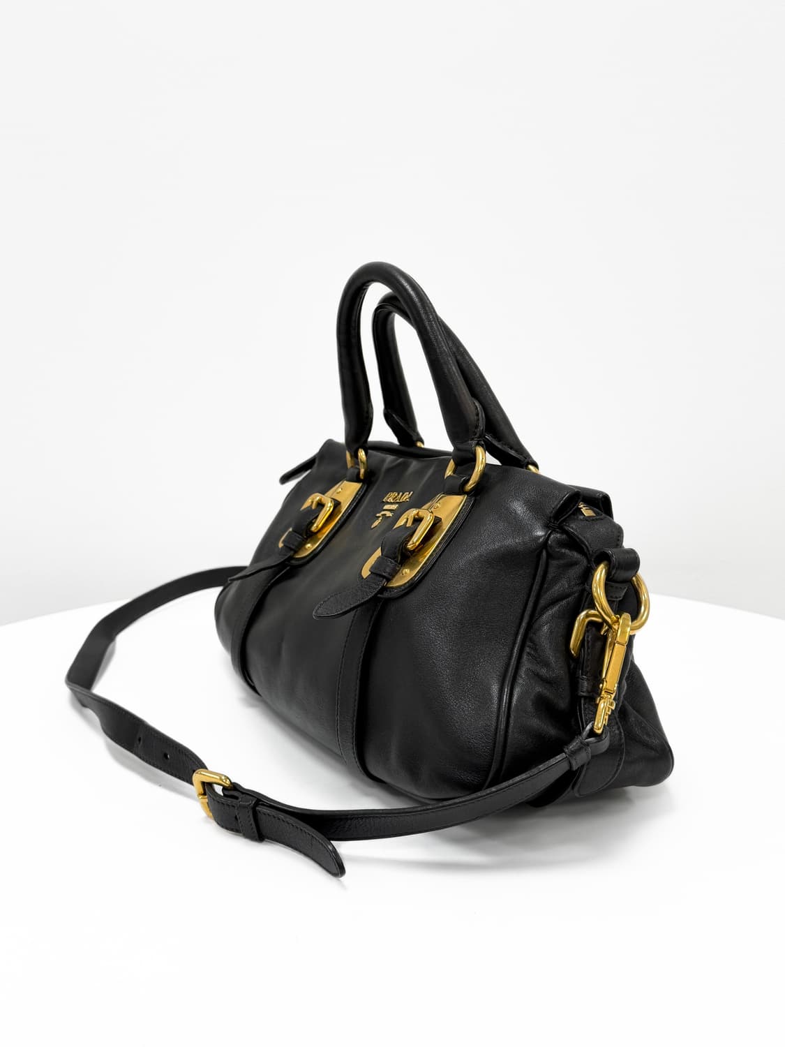 프라다 소프트 카프 골드 버클 2WAY 백 상품이미지4