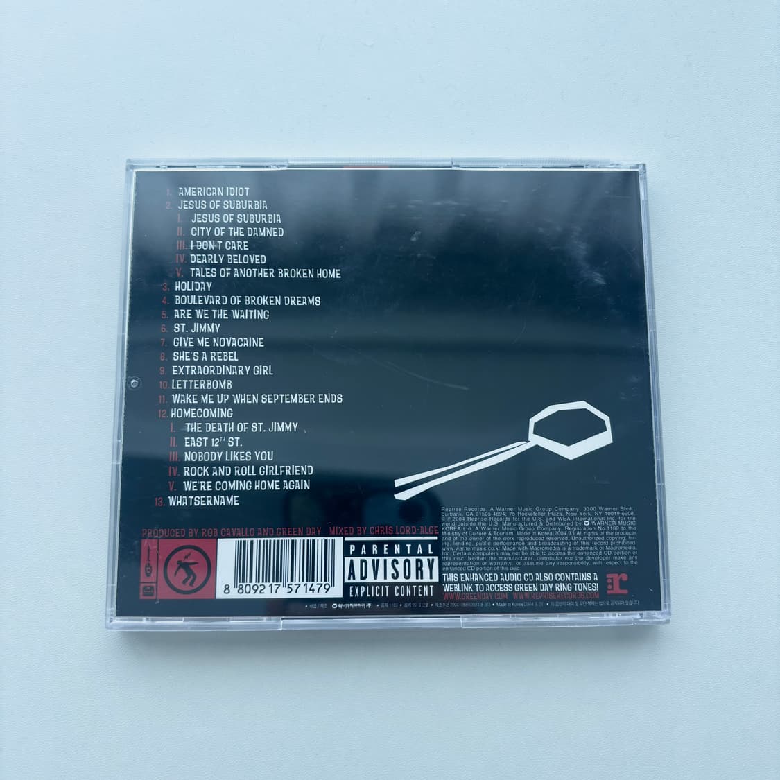 [초판] Green Day (그린 데이) - American Idiot  상품이미지2