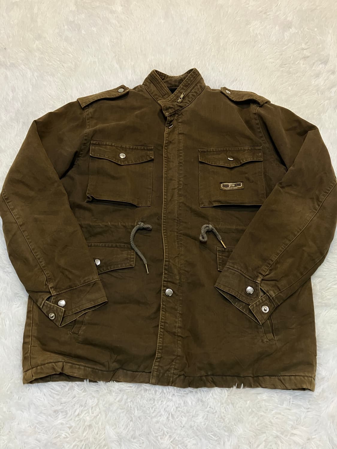 브라운 워크 집업 점퍼611 상품이미지1