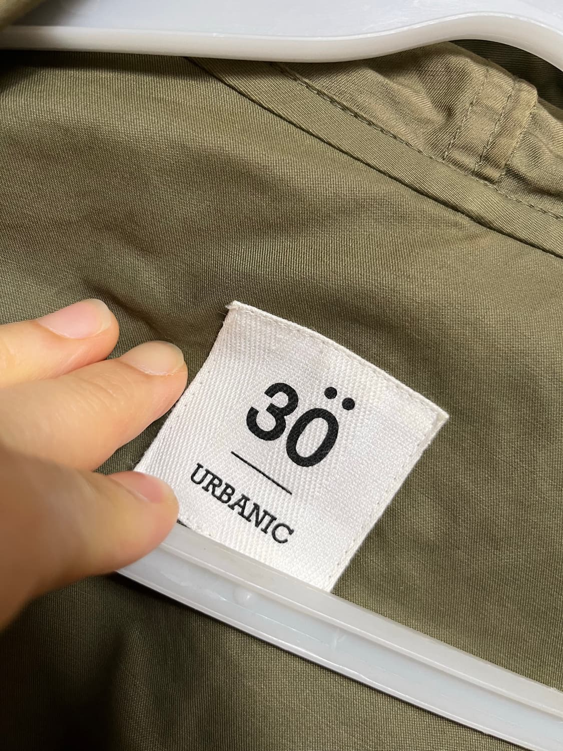 URBANIC 얼바닉30 후드 야상 자켓 카키 상품이미지2