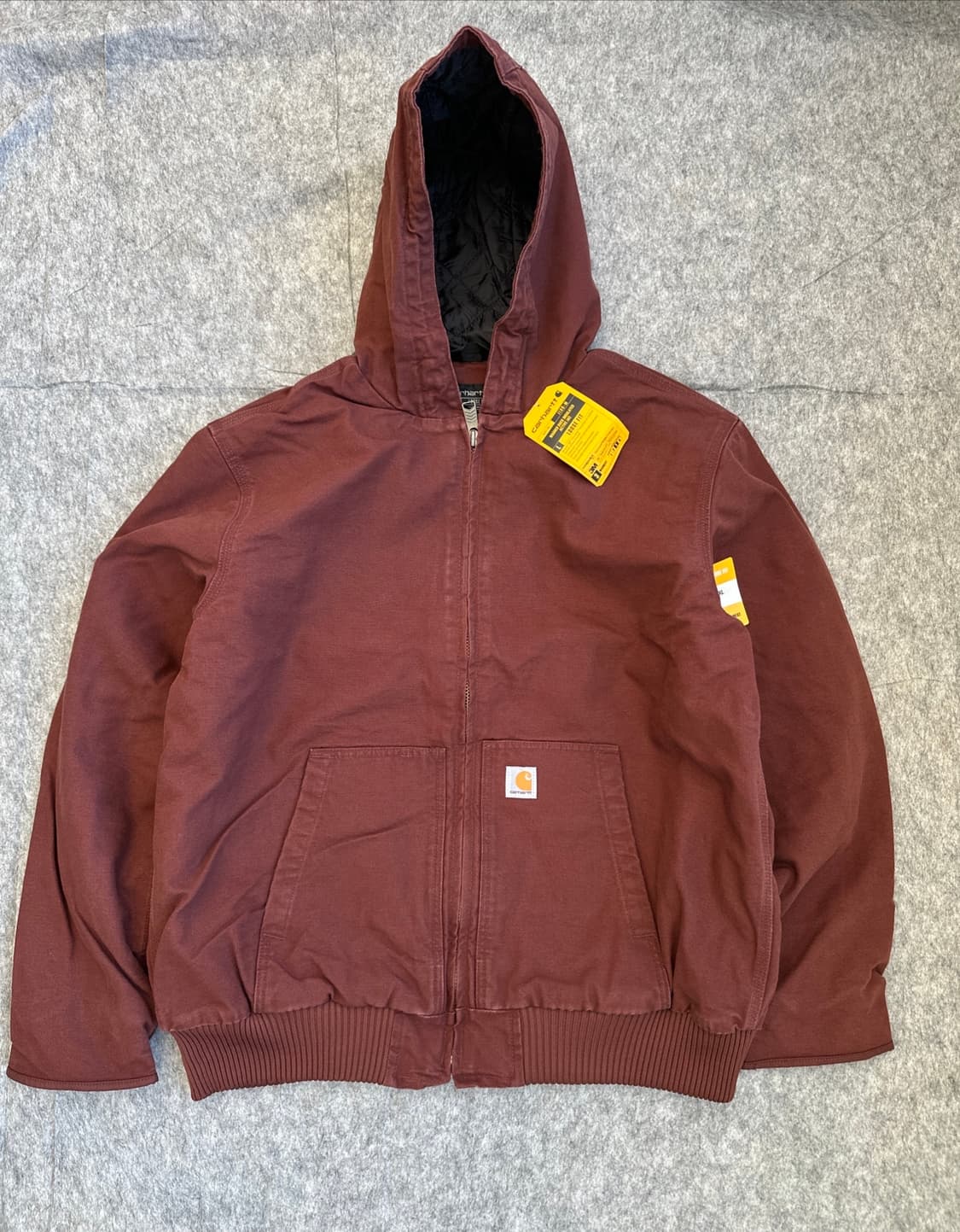 [XL] 칼하트 J130 워시드 덕 엑티브 자켓 다크시더 상품이미지1