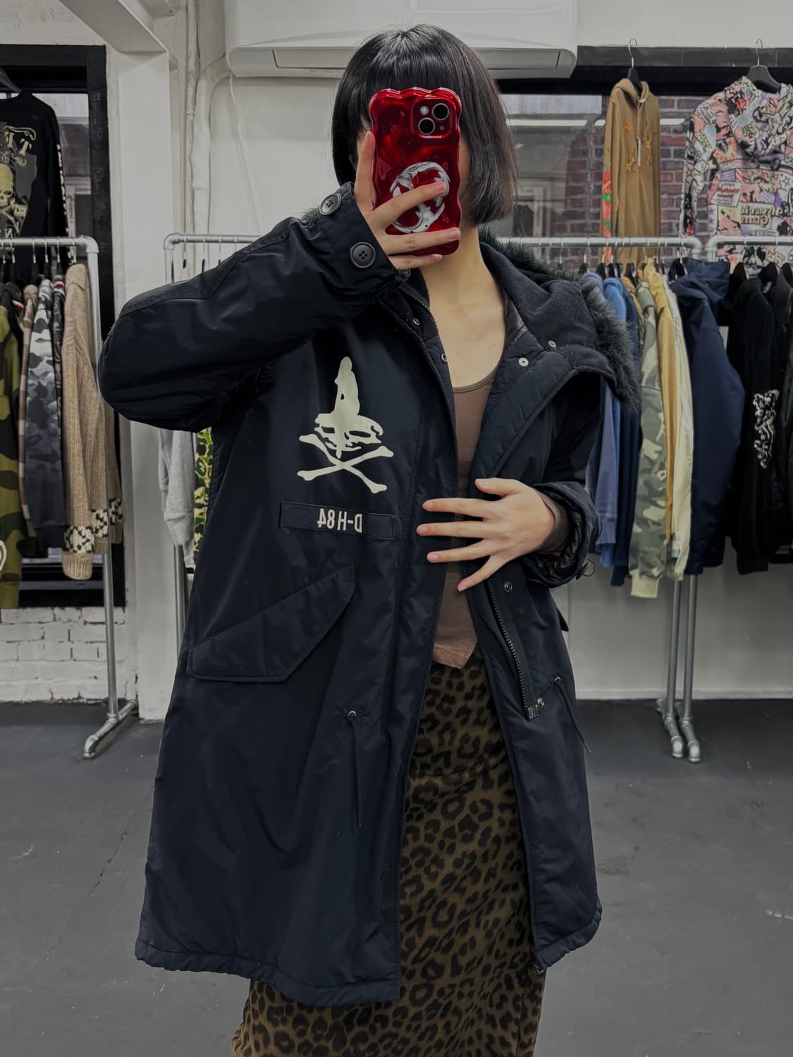 히스테릭 글래머 스컬 N3B 자켓 상품이미지1