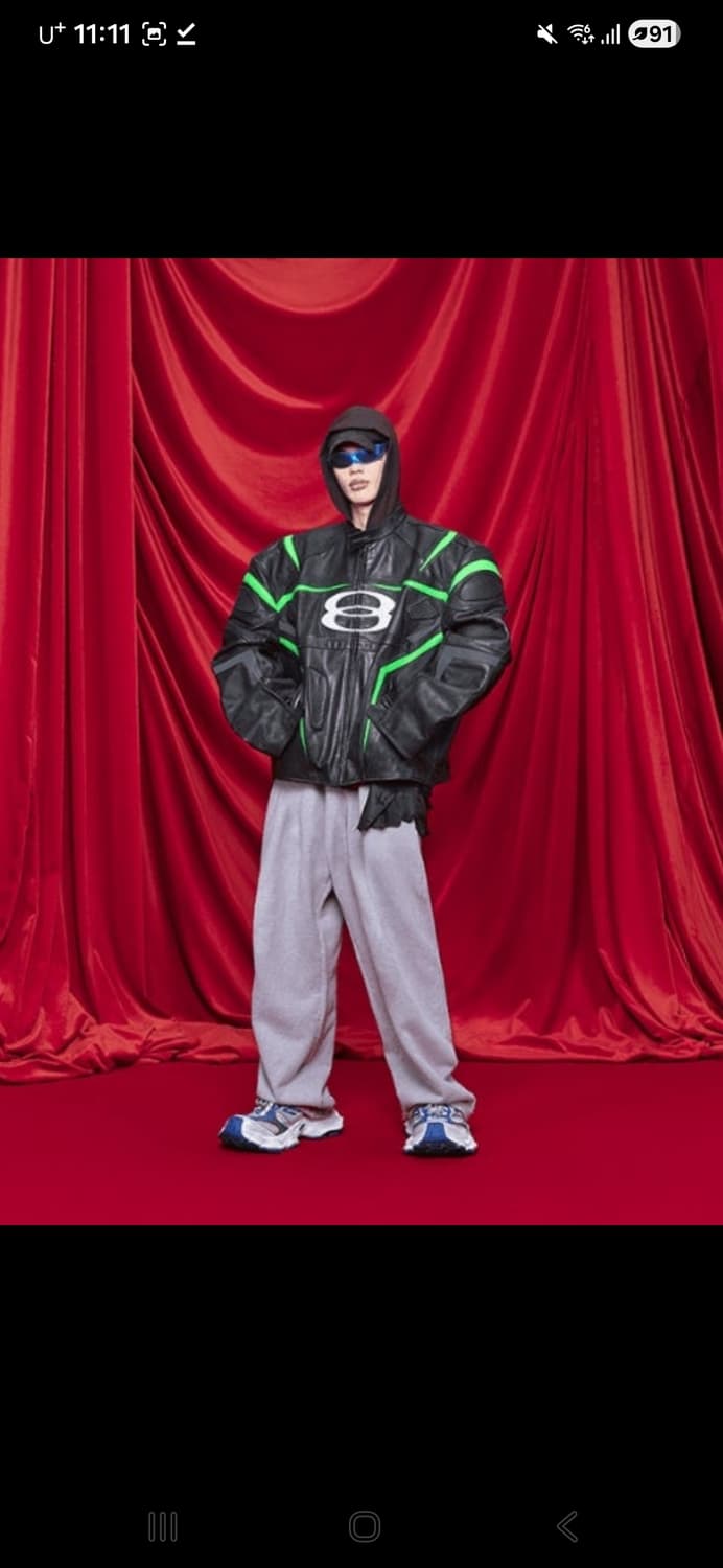 발렌시아가 카고 스니커즈 블루 42 상품이미지3