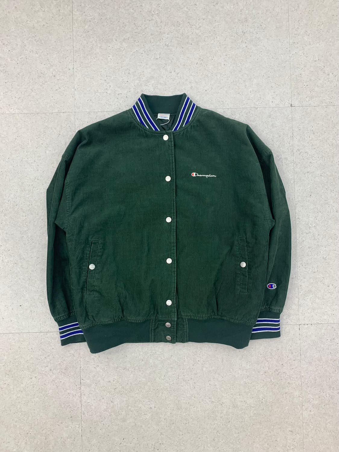 Champion 챔피온 코듀로이 바시티 자켓 상품이미지1