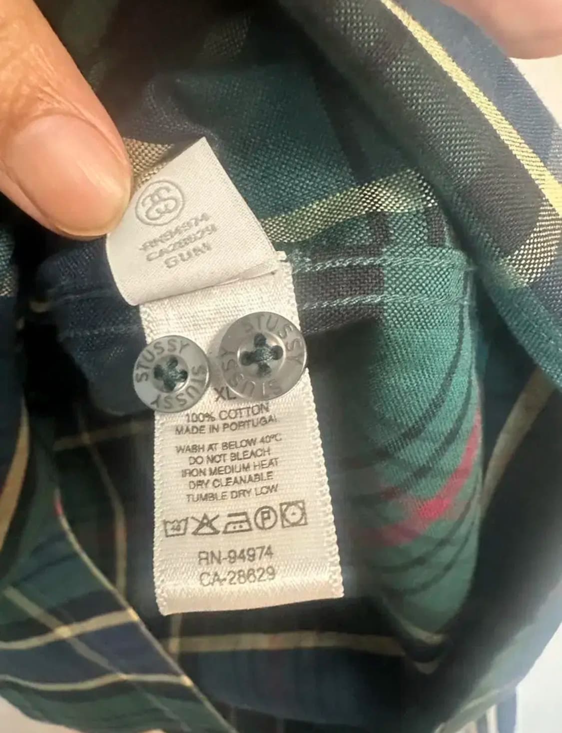 STUSSY 스투시 클래식 옥스포드셔츠 / XL 상품이미지5