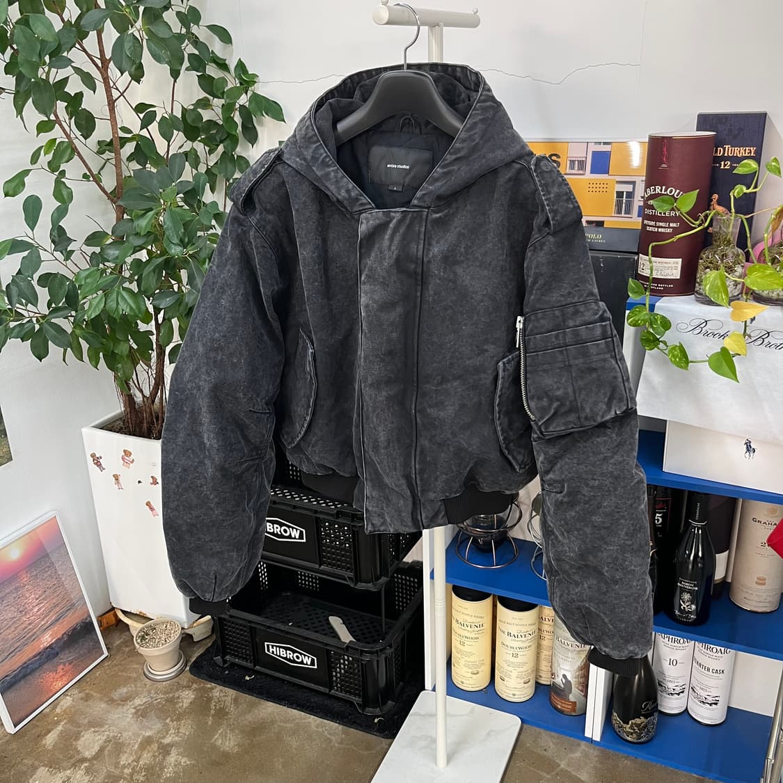 엔타이어 스튜디오 w2 봄버자켓 S 상품이미지1