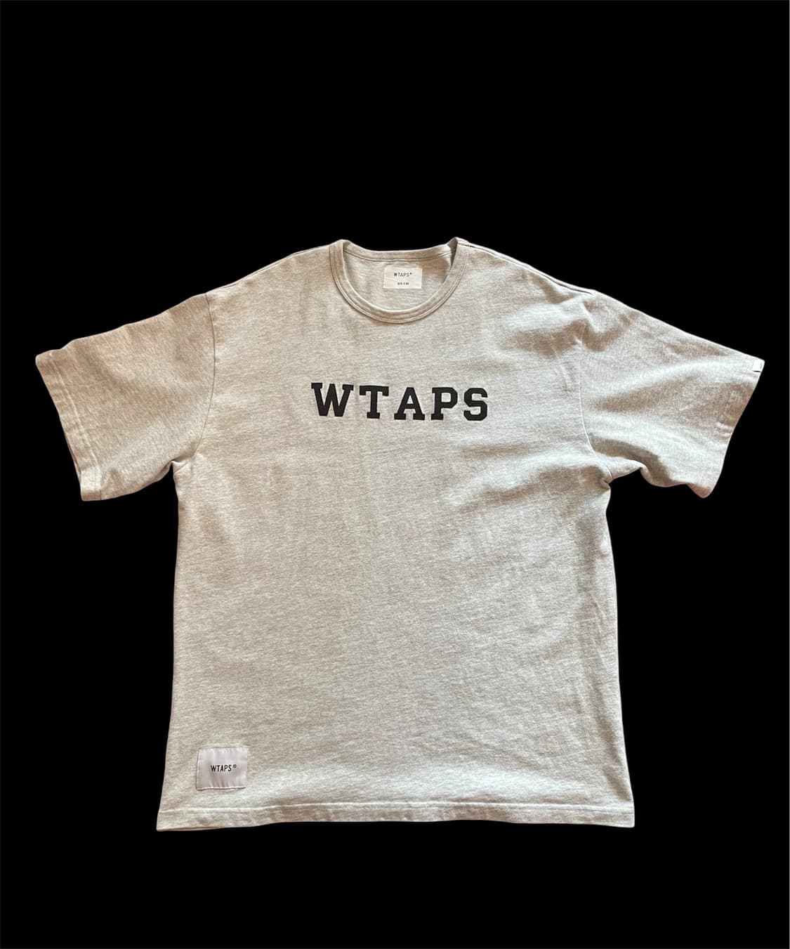 더블탭스 반팔 티셔츠 컬러 헤더그레이 사이즈 3 상품이미지3