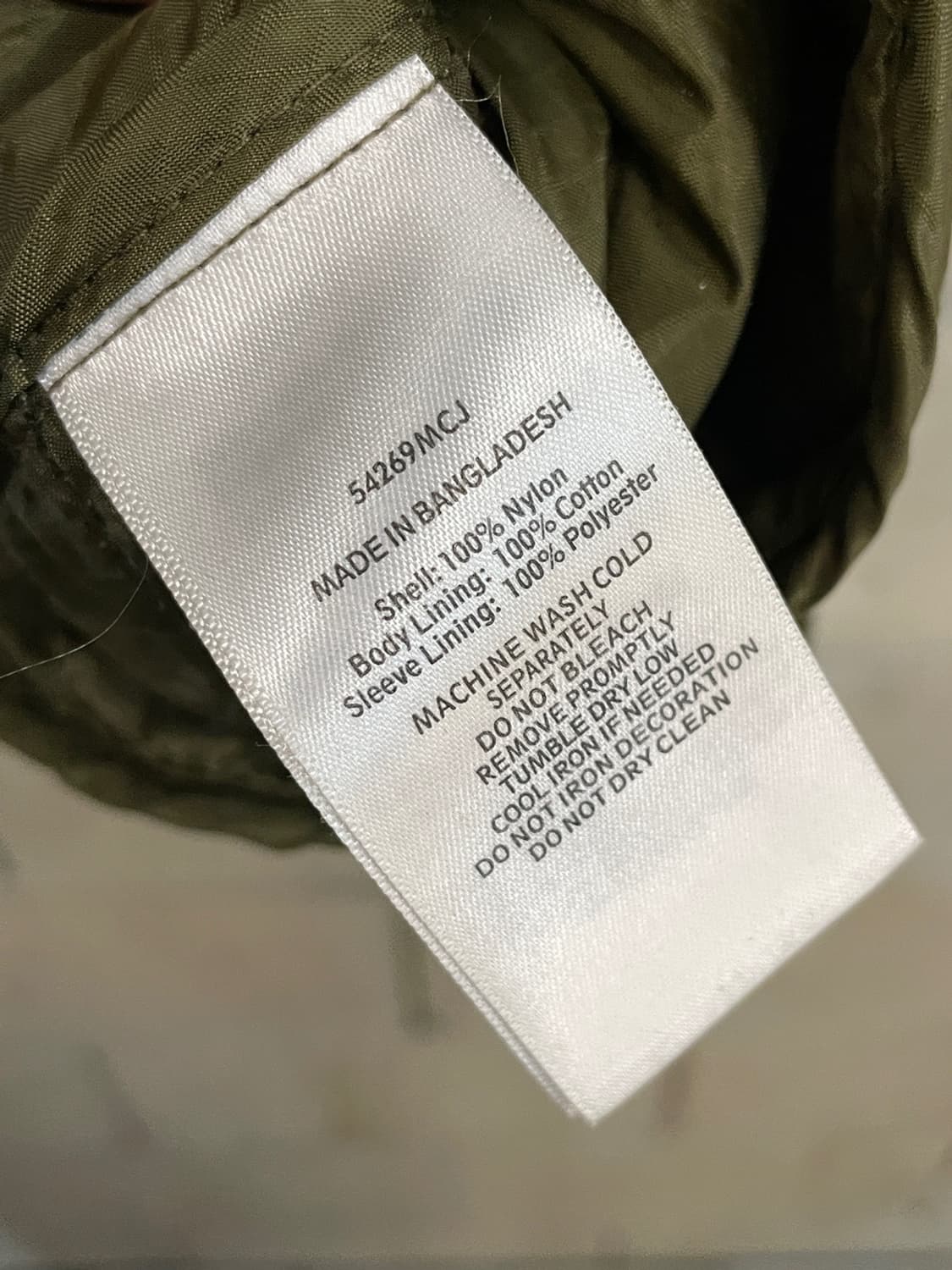 데님 서플라이 x 랄프로렌 성조기 프린팅 나일론 퀄팅 베스트 상품이미지7