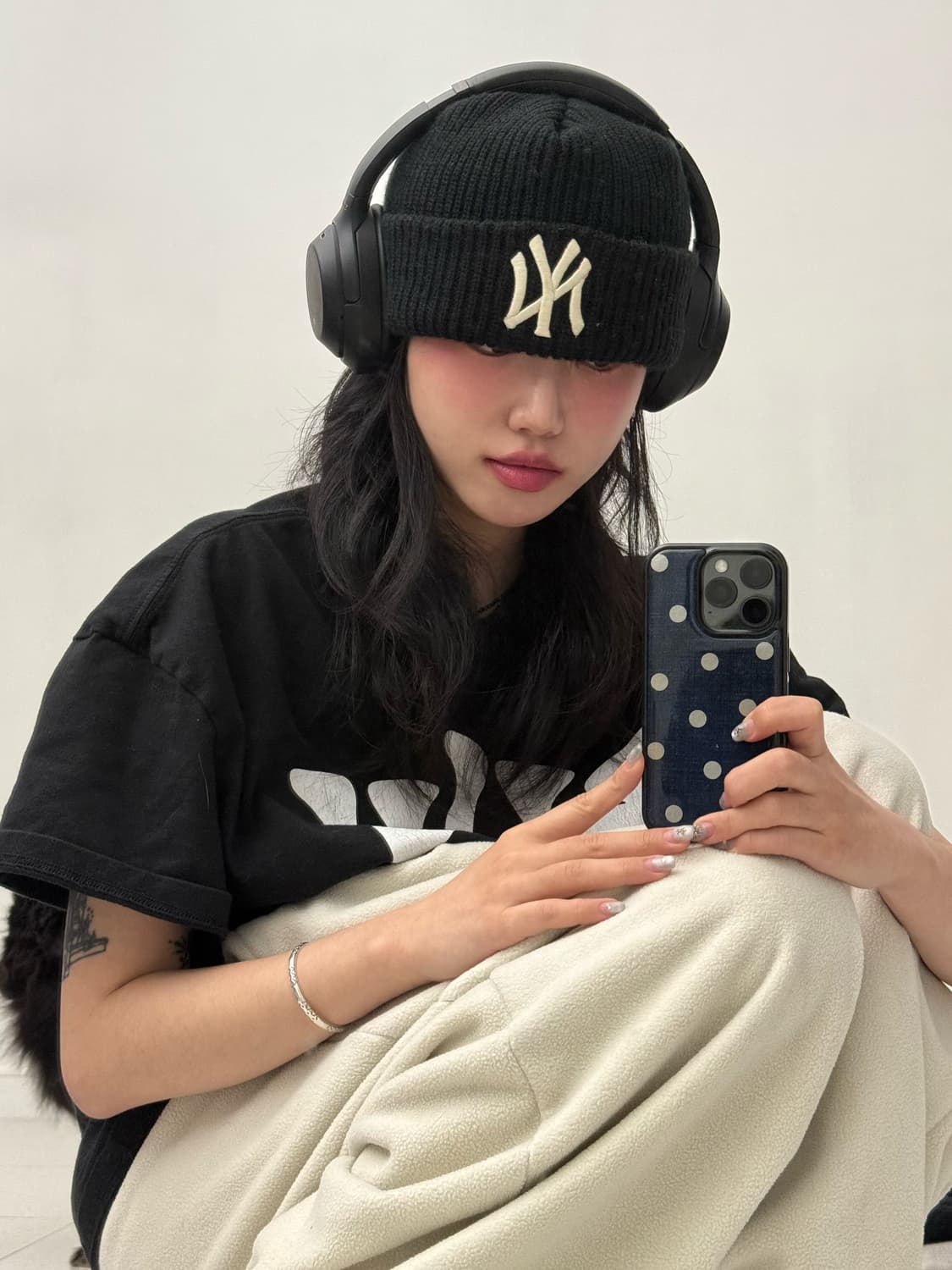 MLB 블랙 비니 상품이미지3