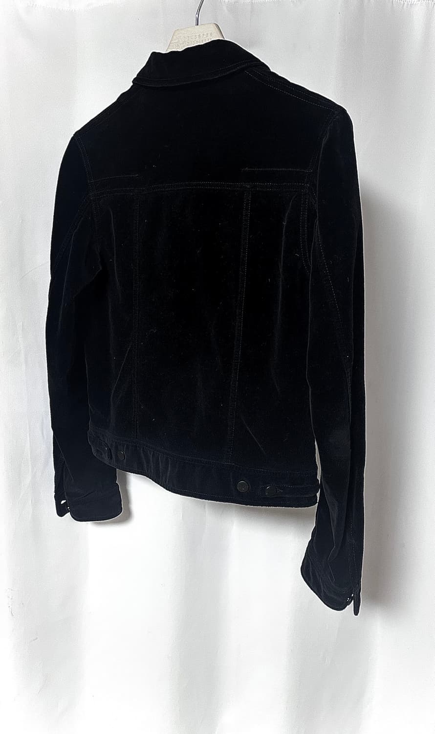 Dior Homme 04fw 시그니처 벨루어 트러커 자켓 상품이미지8