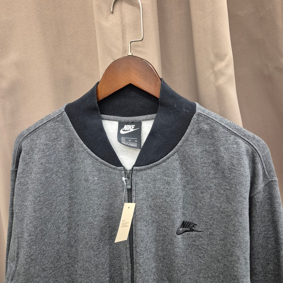 나이키 기모 봄버 자켓 XL 상품이미지2