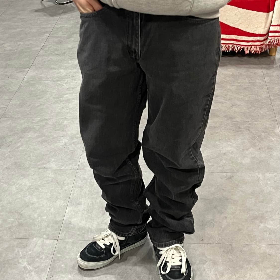 00s Levis550 블랙진 (32“) 상품이미지6