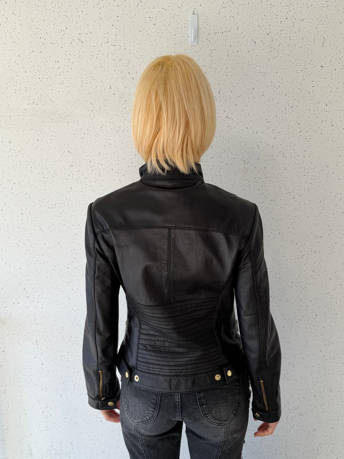 모스키노 프릴 레더 자켓 상품이미지3