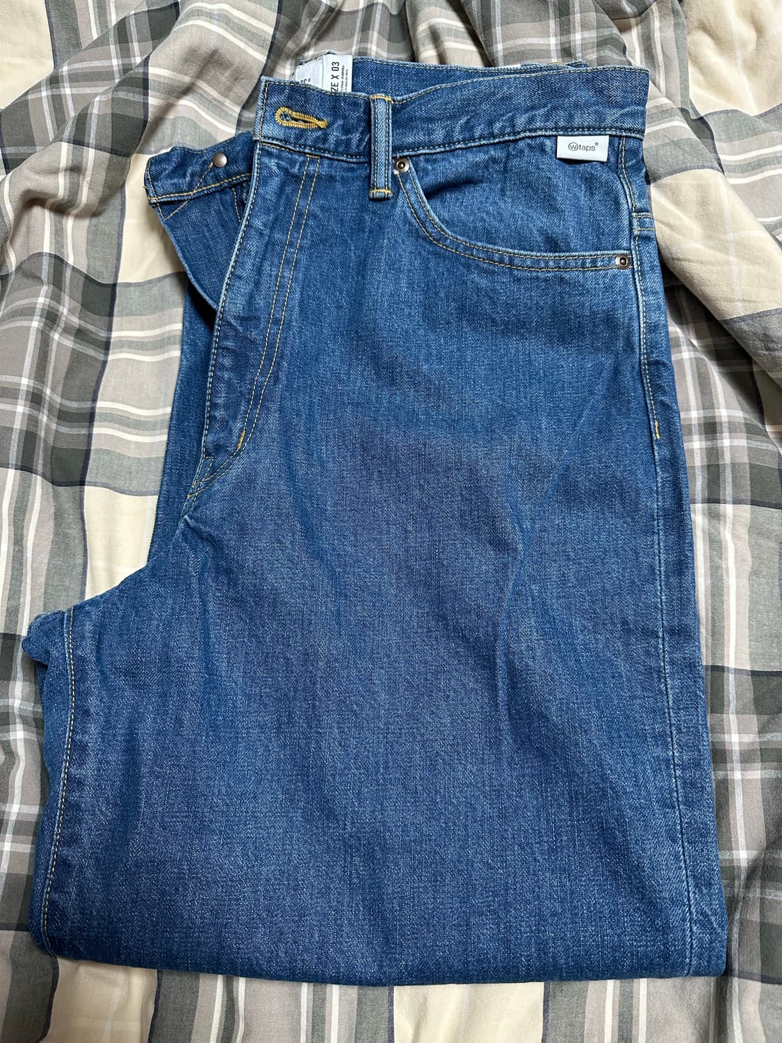 WTAPS 더블탭스 데님팬츠 새상품 L사이즈 상품이미지3