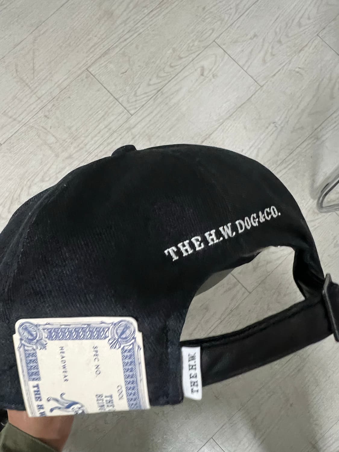 도그앤코 플레인 유니온 볼캡 새상품 상품이미지1