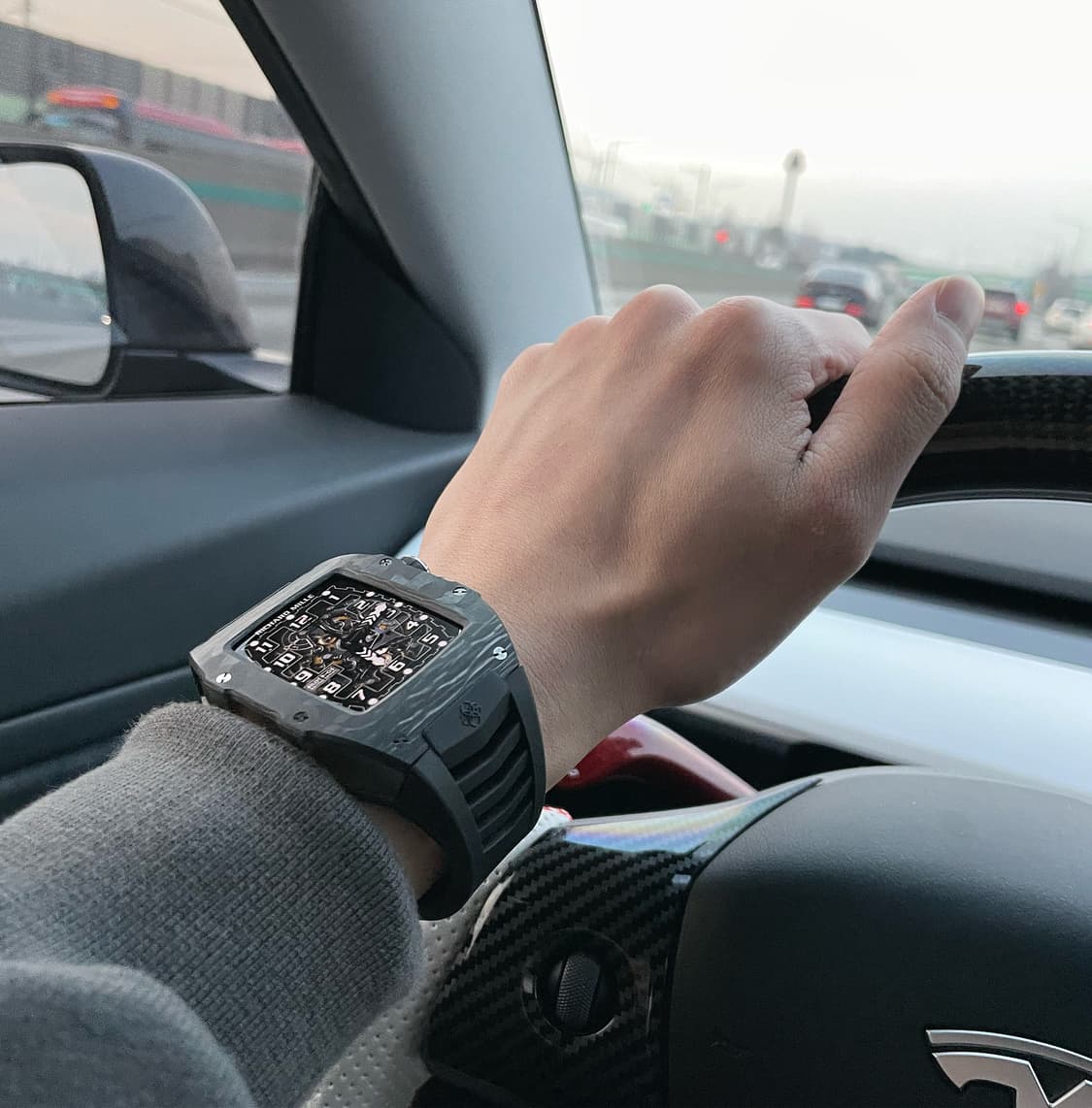 골든컨셉 카본/실버 RSC44 판매 (애플워치 SE 포함) 상품이미지3