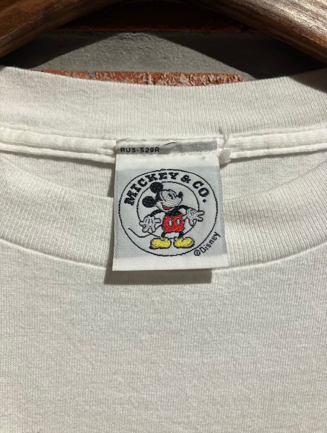 90s USA 빈티지 미키마우스 반팔 티셔츠 상품이미지8