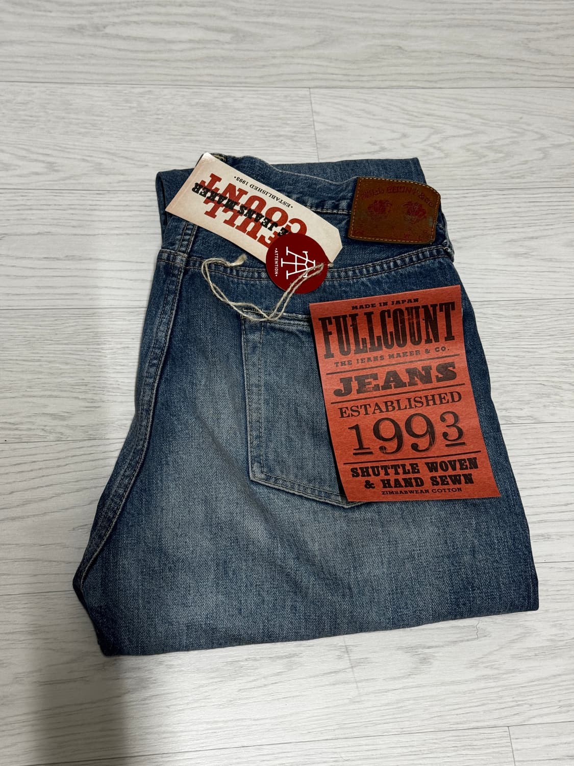 풀카운트 다트포드1101 33사이즈 상품이미지1