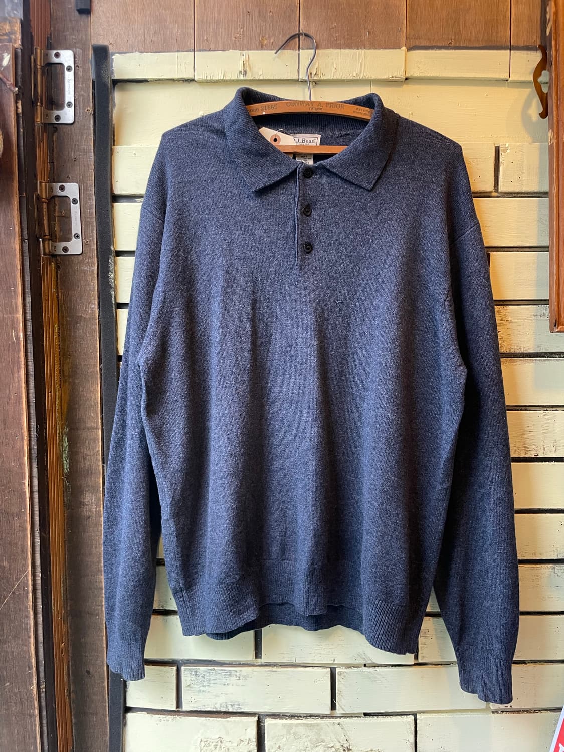 90s Vintage L.L.Bean Lambswool Knit 상품이미지1