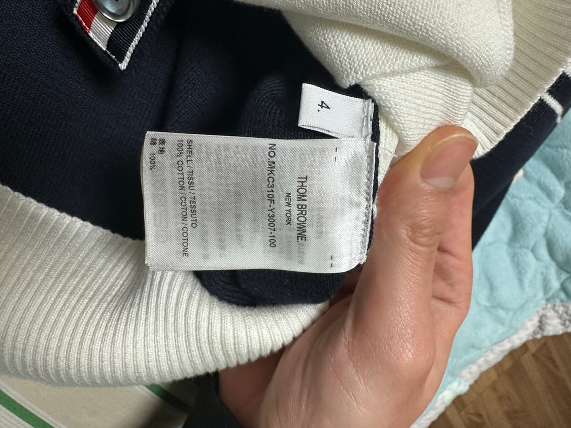 톰브라운 밀라노 스티치 가디건 [4사이즈] 상품이미지4