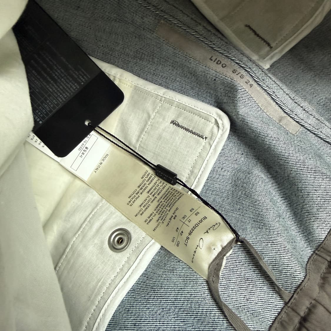 Rick Owens 릭오웬스 LIDO CARGO BELAS 팬츠 새상품 상품이미지4