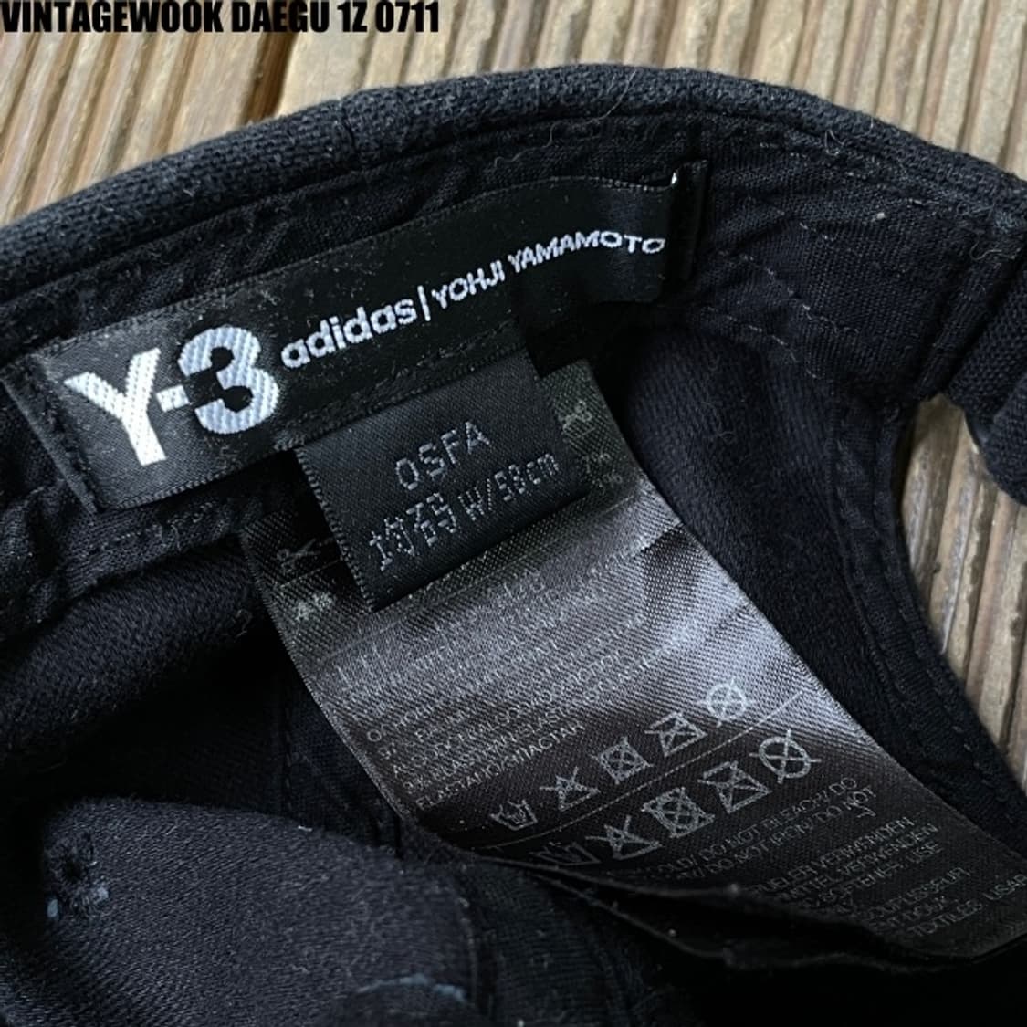 Y-3 요지야마모토 x adidas 볼캡 상품이미지6