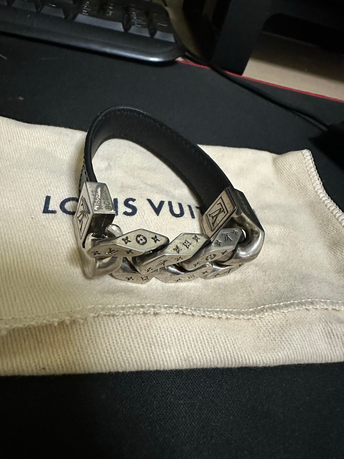 [정품] 루이비통 모노그램 리베르소 팔찌 M 상품이미지2