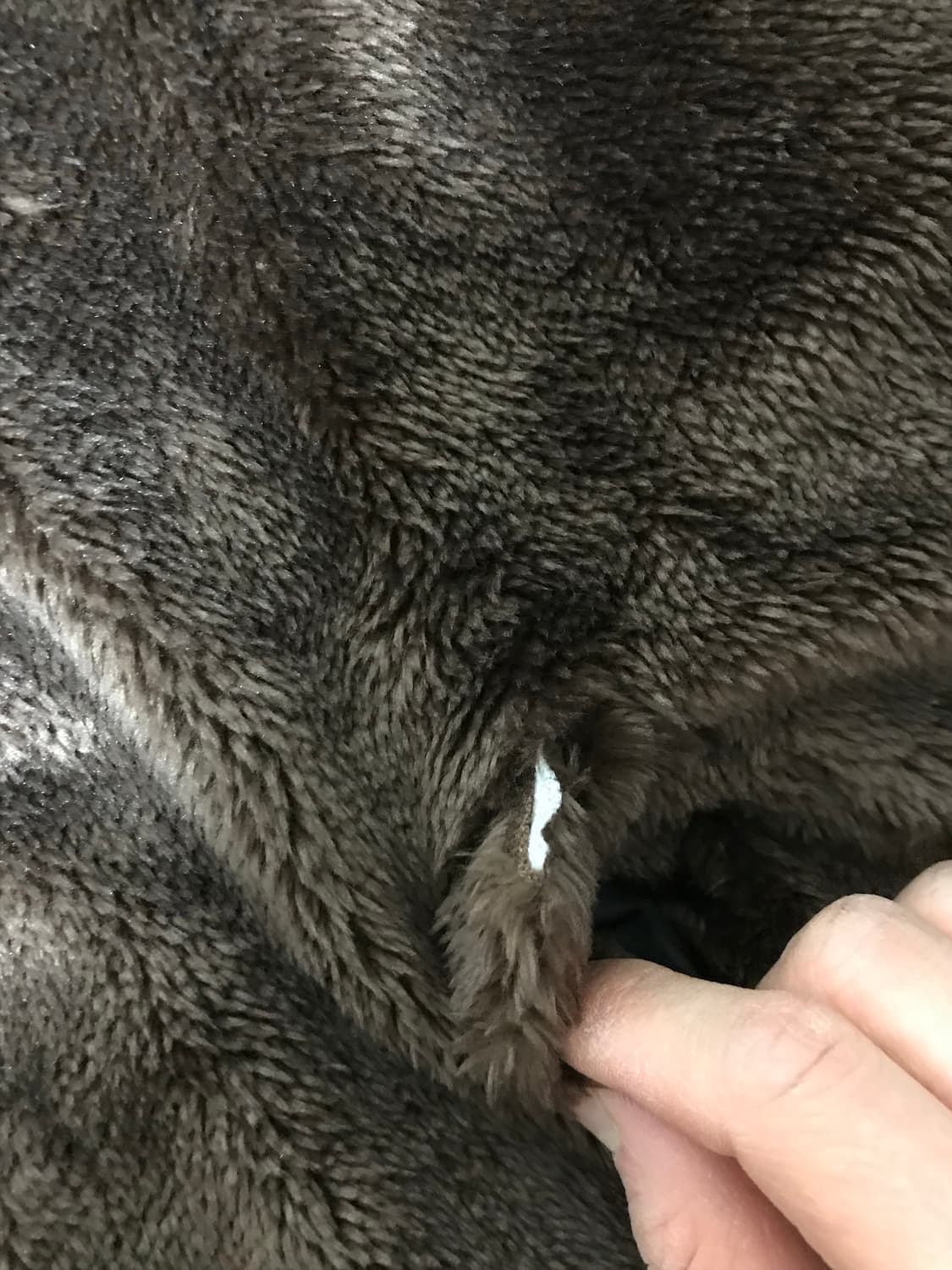 빈티지 보아털 오버핏 플리스집업 상품이미지3