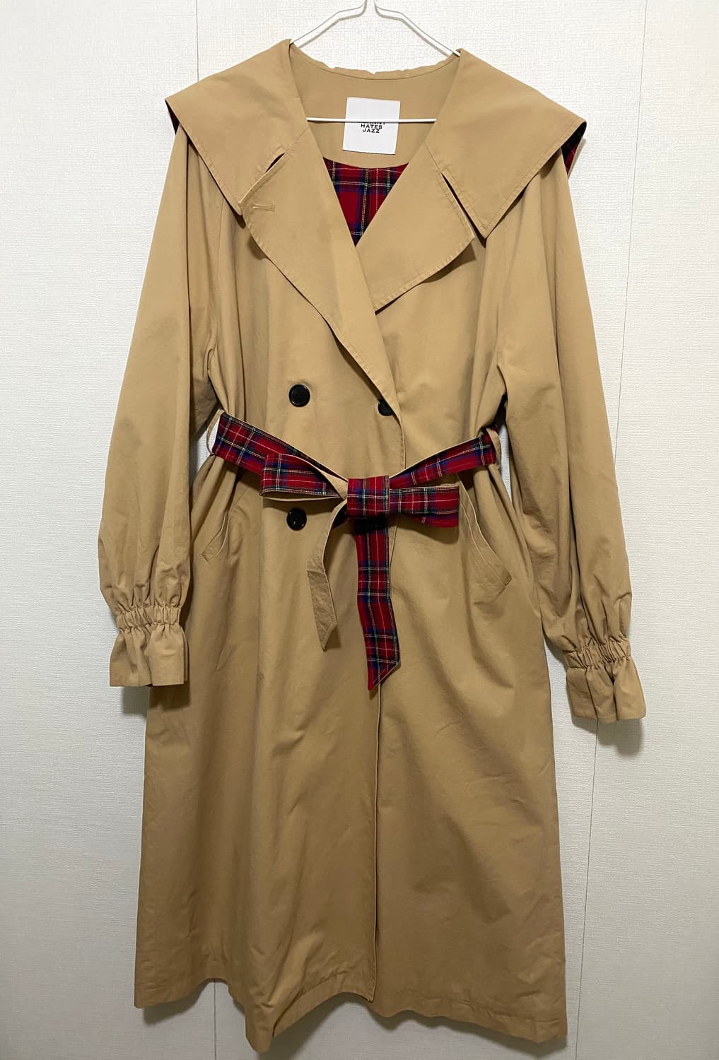 쟈니헤잇재즈 트렌치 코트 상품이미지6