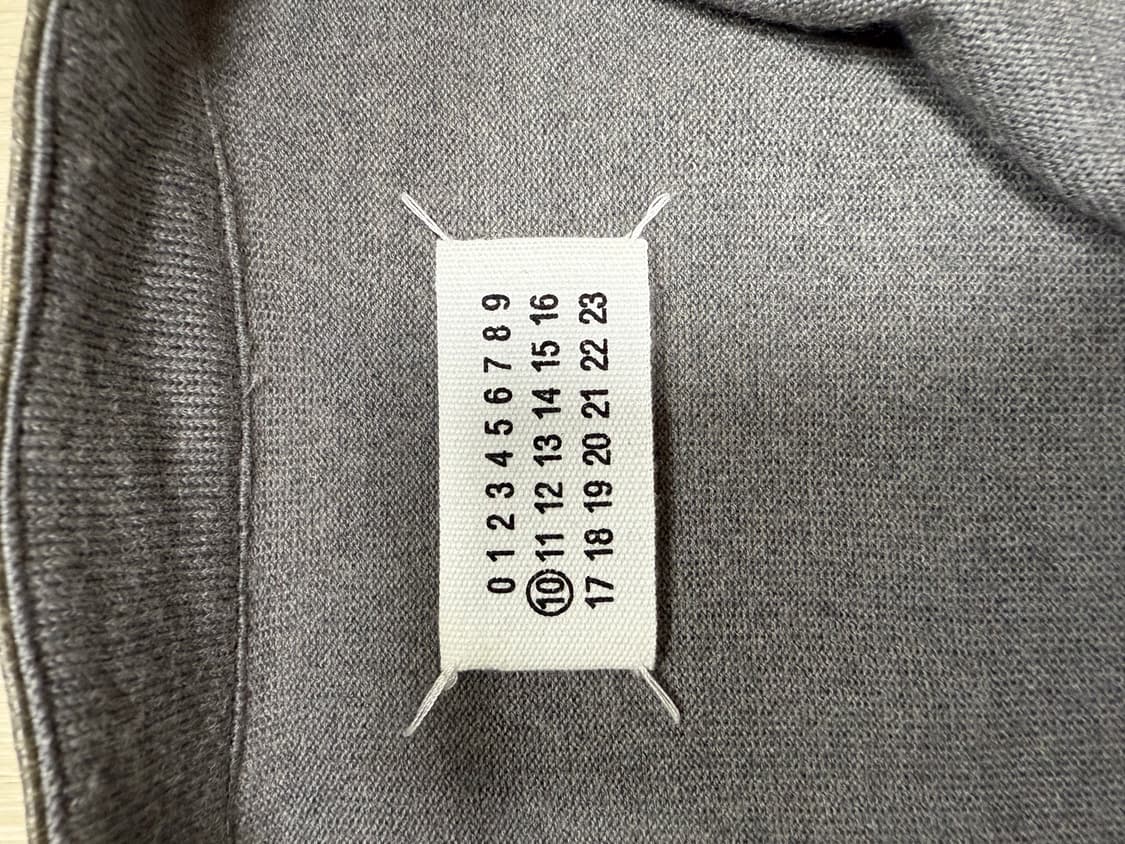 마르지엘라 레더 니트 집업 상품이미지3