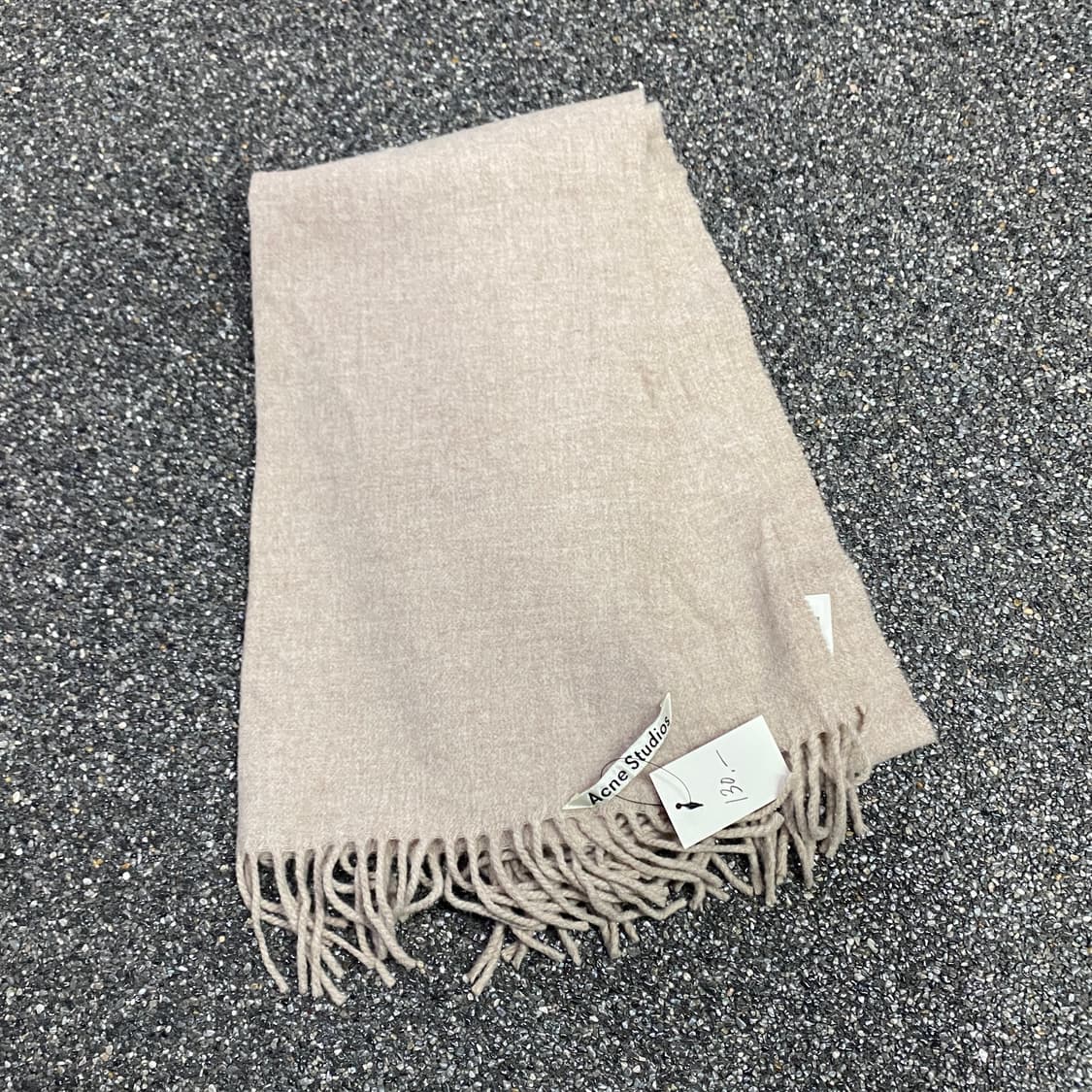 아크네 스튜디오 이태리 울 베이지 머플러 B3812 상품이미지1