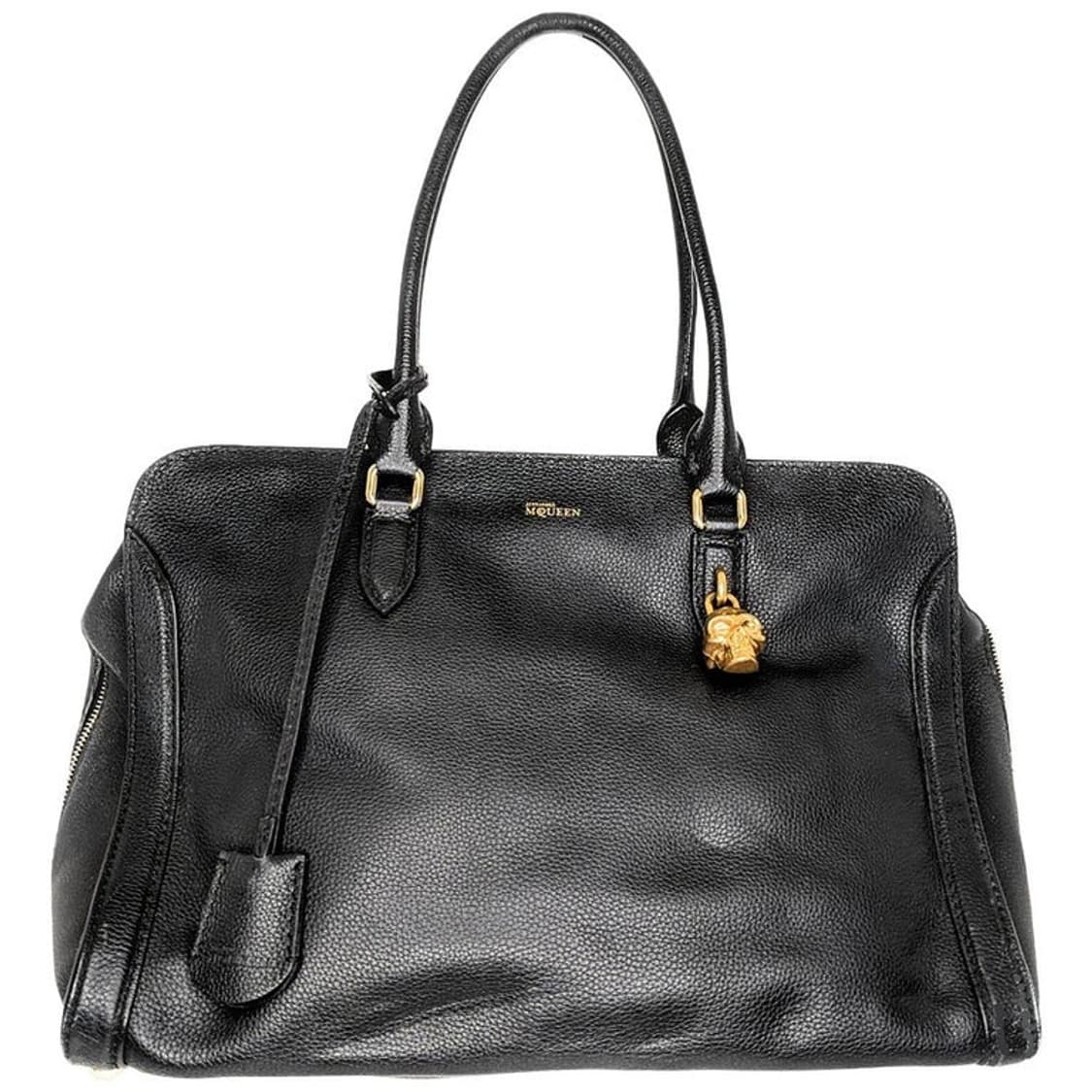 알렉산더 맥퀸 레더 토트백 상품이미지1