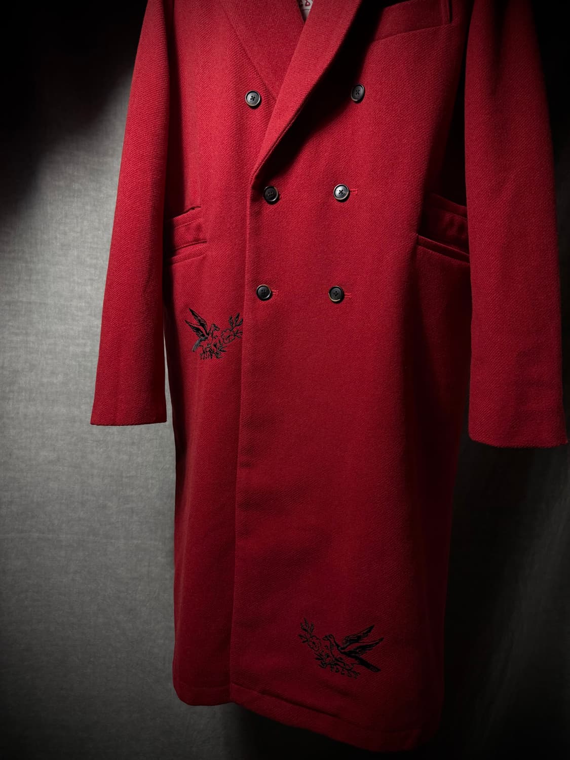 Aleksandr Manamis Bird Embroidered Coat 상품이미지5