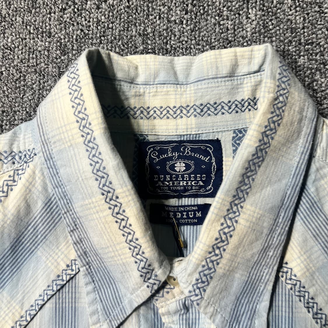 Dungarees 웨스턴 반팔셔츠(100/old-7632) 상품이미지3