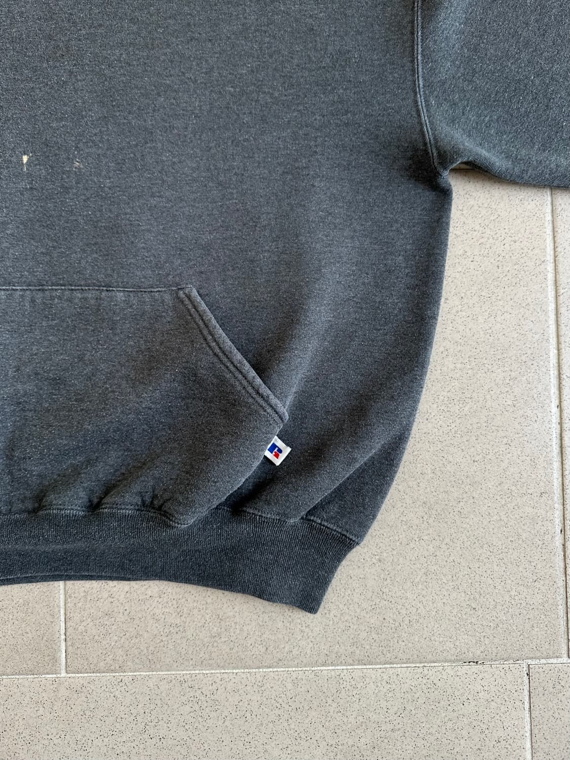 90s 빈티지 러셀 후드 다크그레이 XL USA 상품이미지3