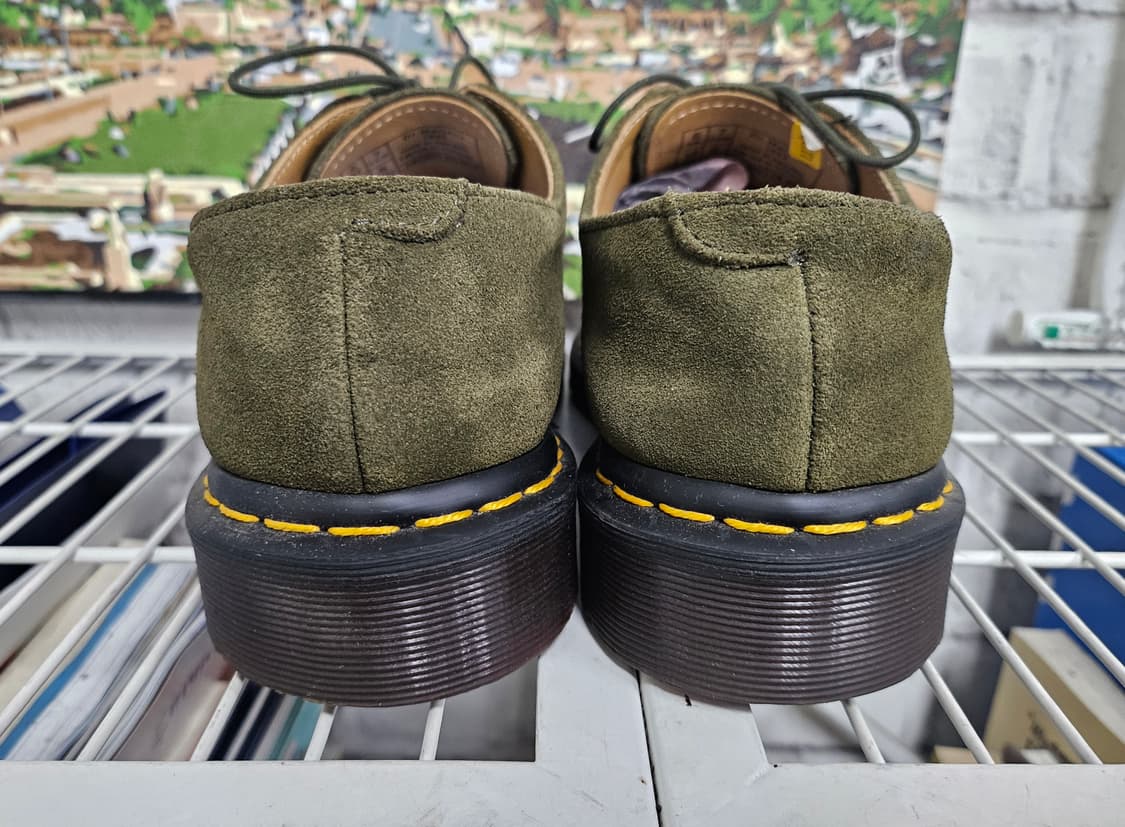 닥터마틴 2046 스웨이드 245~250 카키 남성여성 단화 SD96 상품이미지4